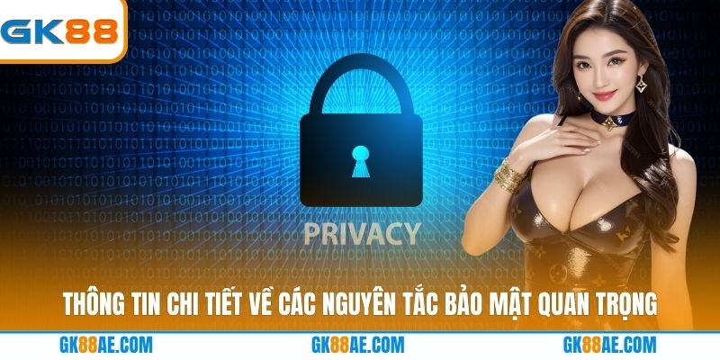 Thông tin chi tiết về các nguyên tắc bảo mật quan trọng
